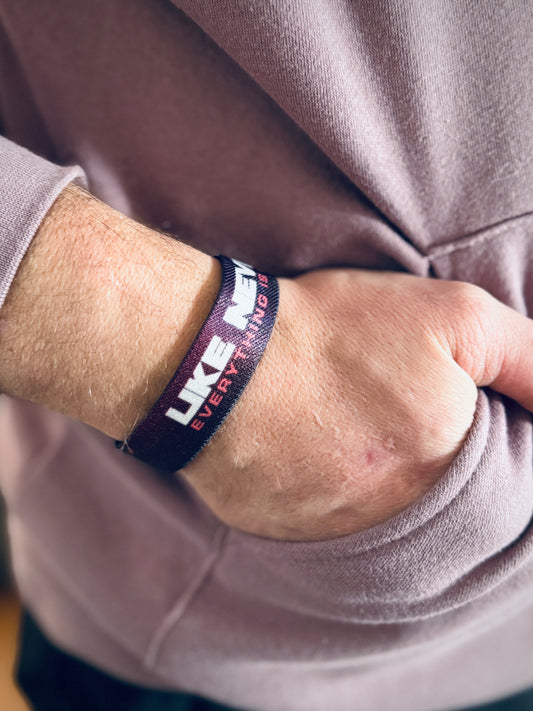 Like Never Before Elastic Wristband